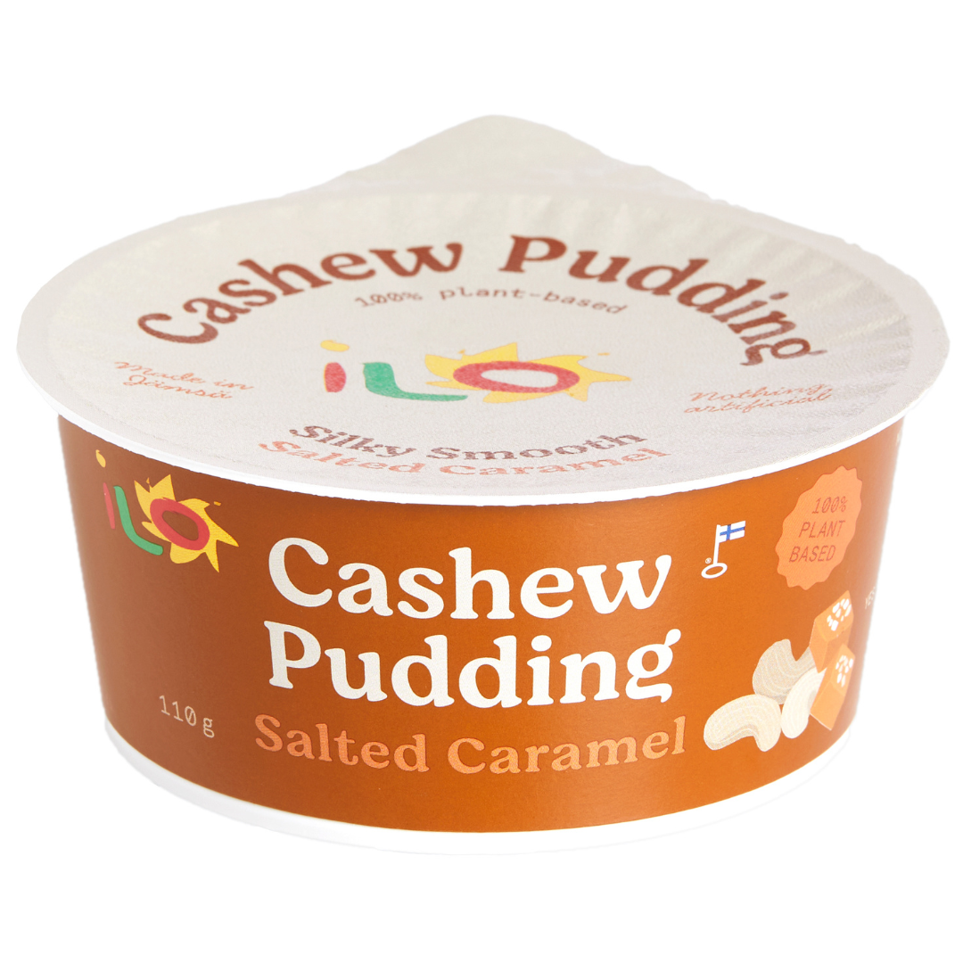 cashew pudding suolainen karamelli